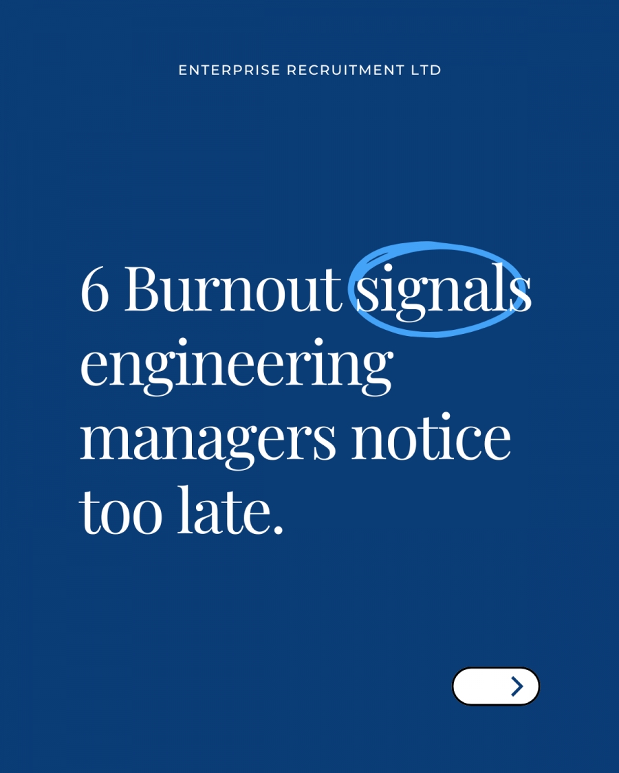 6 Burnout signals engineering managers notice too late