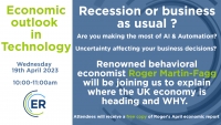 The economic outlook in tech; recession or business as usual?